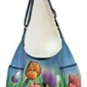 Anuschka Leather CrossBody Handbag Multi Pockets